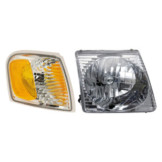 TRQ® - Passenger Side Replacement Headlight