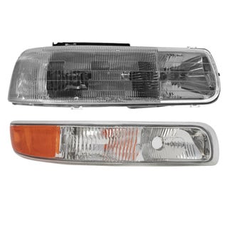 TRQ® - Passenger Side Replacement Headlight