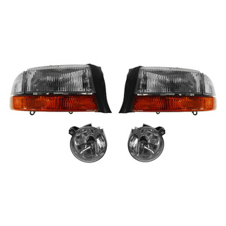 TRQ® - Driver and Passenger Side Replacement Headlights