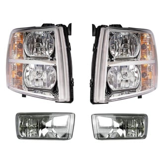 TRQ® - Driver and Passenger Side Replacement Headlights