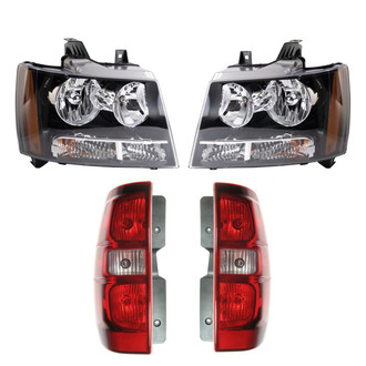 TRQ® - Driver and Passenger Side Replacement Headlights