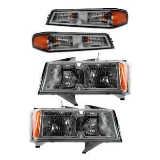 TRQ® - Driver and Passenger Side Replacement Headlights