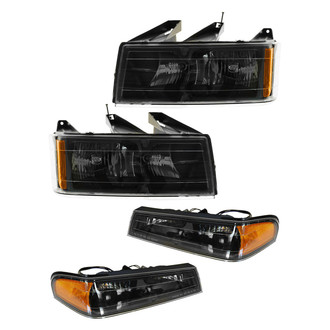 TRQ® - Driver and Passenger Side Replacement Headlights
