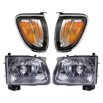 TRQ® - Driver and Passenger Side Replacement Headlights