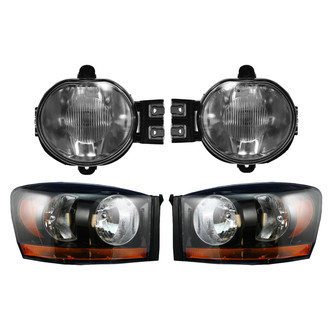 TRQ® - Driver and Passenger Side Replacement Headlights