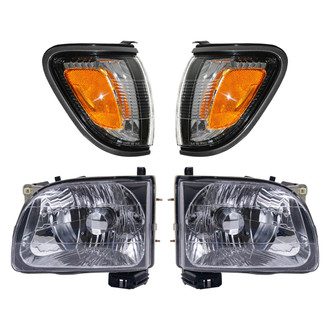 TRQ® - Driver and Passenger Side Replacement Headlights