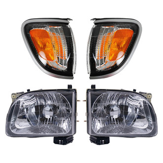 TRQ® - Driver and Passenger Side Replacement Headlights