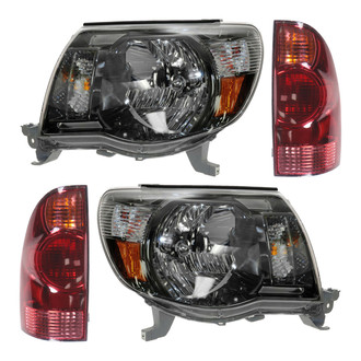 TRQ® - Driver and Passenger Side Replacement Headlights