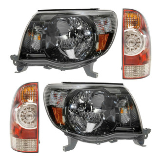 TRQ® - Driver and Passenger Side Replacement Headlights