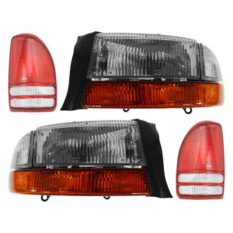 TRQ® - Driver and Passenger Side Replacement Headlights
