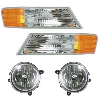 TRQ® - Driver and Passenger Side Replacement Headlights