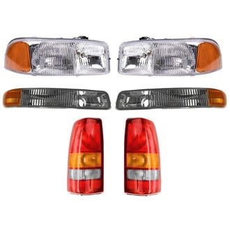 TRQ® - Driver and Passenger Side Replacement Headlights