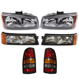 TRQ® - Driver and Passenger Side Replacement Headlights