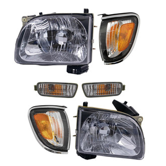 TRQ® - Driver and Passenger Side Replacement Headlights