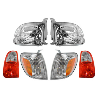 TRQ® - Driver and Passenger Side Replacement Headlights