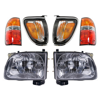 TRQ® - Driver and Passenger Side Replacement Headlights
