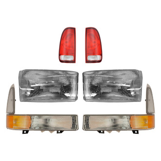 TRQ® - Driver and Passenger Side Replacement Headlights
