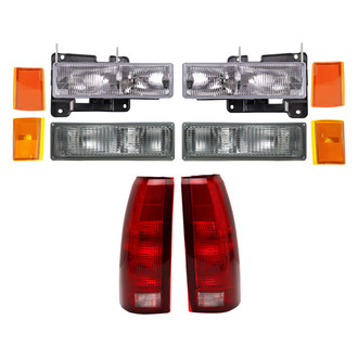 TRQ® - Driver and Passenger Side Replacement Headlights