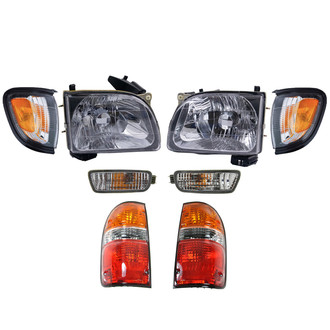TRQ® - Driver and Passenger Side Replacement Headlights