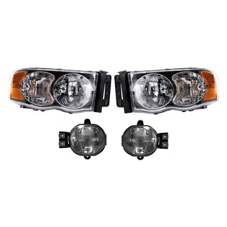 TRQ® - Driver and Passenger Side Replacement Headlights