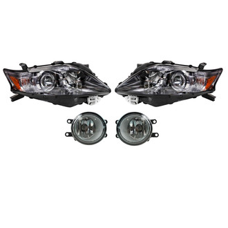 TRQ® - Driver and Passenger Side Replacement Headlights