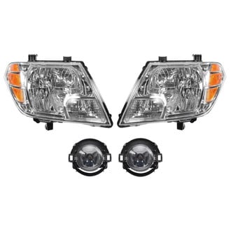 TRQ® - Driver and Passenger Side Replacement Headlights