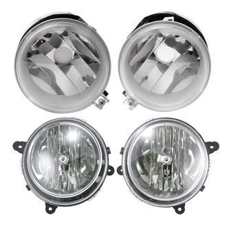 TRQ® - Driver and Passenger Side Replacement Headlights