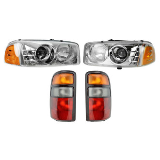 TRQ® - Driver and Passenger Side Replacement Headlights