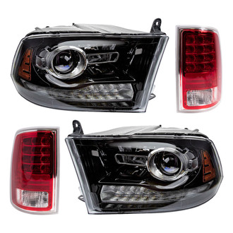 TRQ® - Driver and Passenger Side Replacement Headlights