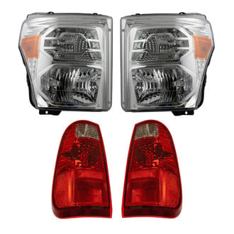 TRQ® - Driver and Passenger Side Replacement Headlights