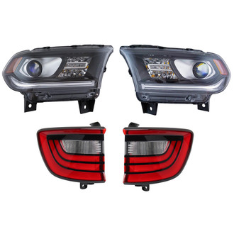 TRQ® - Driver and Passenger Side Replacement Headlight