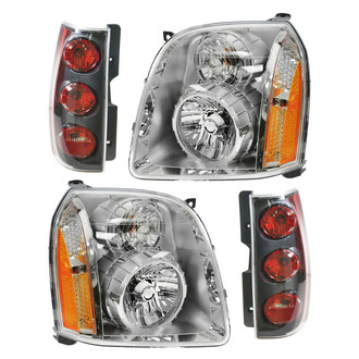 TRQ® - Driver and Passenger Side Replacement Headlights