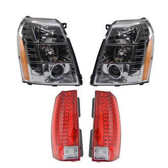 TRQ® - Driver and Passenger Side Replacement Headlights