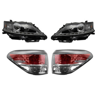 TRQ® - Driver and Passenger Side Replacement Headlights