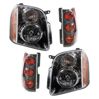 TRQ® - Driver and Passenger Side Replacement Headlights