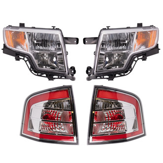 TRQ® - Driver and Passenger Side Replacement Headlights