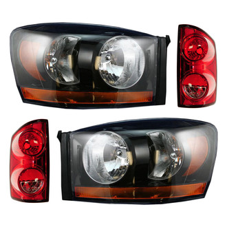 TRQ® - Driver and Passenger Side Replacement Headlights