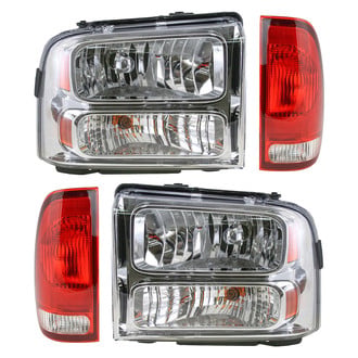 TRQ® - Driver and Passenger Side Replacement Headlights