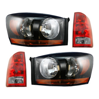 TRQ® - Driver and Passenger Side Replacement Headlights