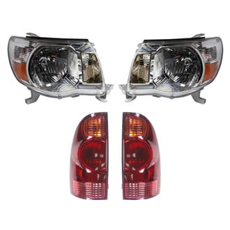 TRQ® - Driver and Passenger Side Replacement Headlights