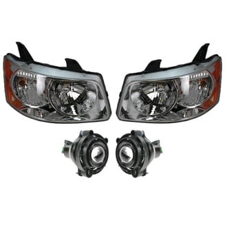 TRQ® - Driver and Passenger Side Replacement Headlights