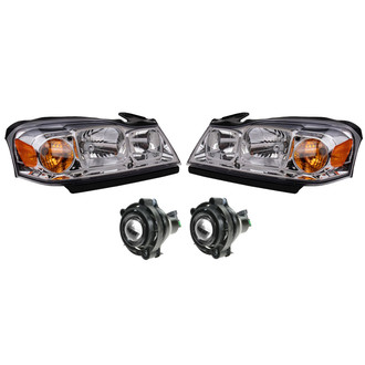 TRQ® - Driver and Passenger Side Replacement Headlights