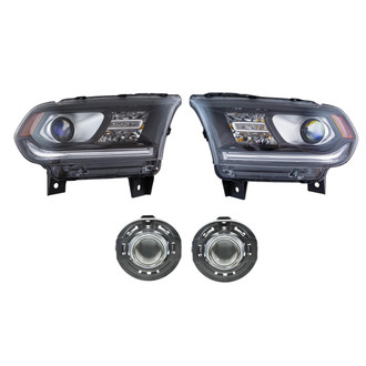 TRQ® - Driver and Passenger Side Replacement Headlights