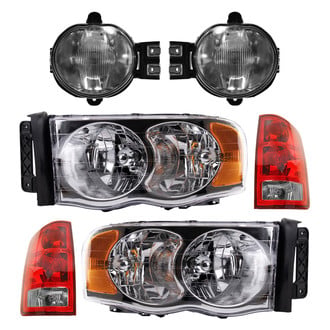 TRQ® - Driver and Passenger Side Replacement Headlights