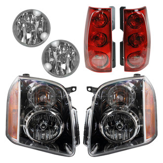 TRQ® - Driver and Passenger Side Replacement Headlights