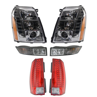 TRQ® - Driver and Passenger Side Replacement Headlights