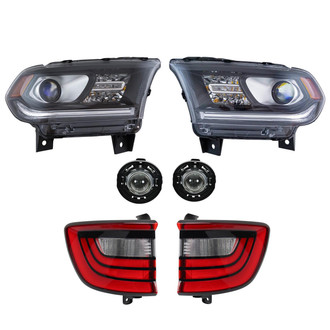 TRQ® - Driver and Passenger Side Replacement Headlight