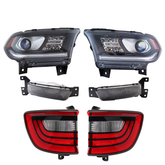 TRQ® - Driver and Passenger Side Replacement Headlights