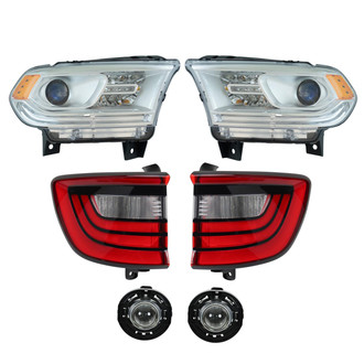 TRQ® - Driver and Passenger Side Replacement Headlights