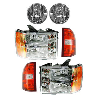 TRQ® - Driver and Passenger Side Replacement Headlights